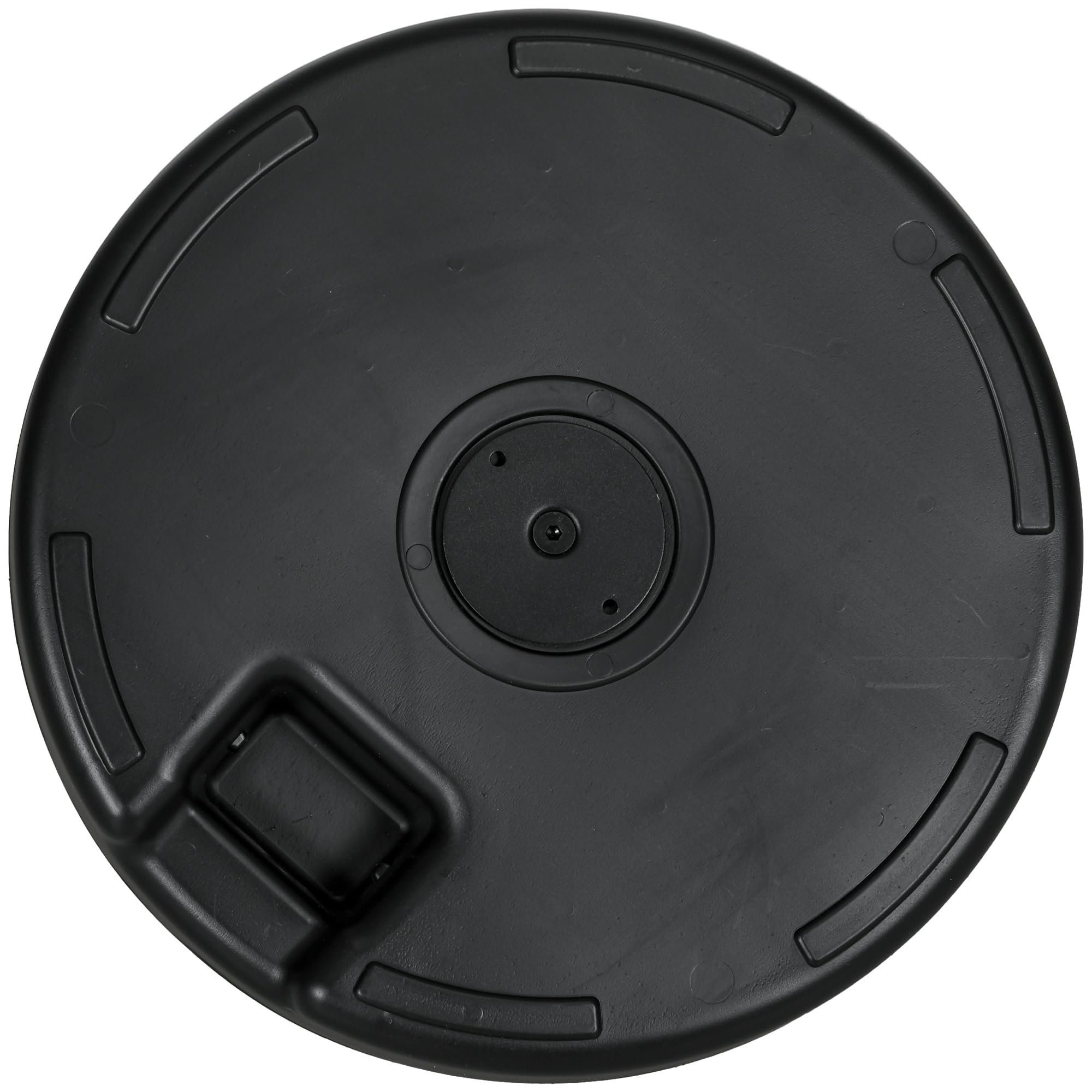 Outsunny Pied de Parasol Base de Parasol Support de Parasol à remplir d'eau et de Sable en HDPE pour mât Ø 38 et 48 mm - Ø51 x 36H cm Noir
