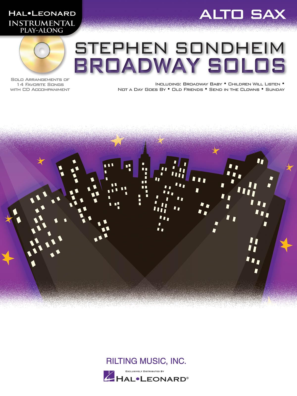 Broadway Solos Asax Sondheim pour progresser et ne plus jouer seul chez soi