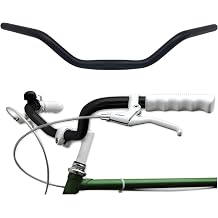 City-Bike Bicycle Handlebar 254 mm Ergonomic for Women's Bike & Men's Bicycle Handlebar Bicycle Black Aluminum Retro Handlebar Women's Bicycle Men's Bicycle Cruiser Beach Cruiser Wide
