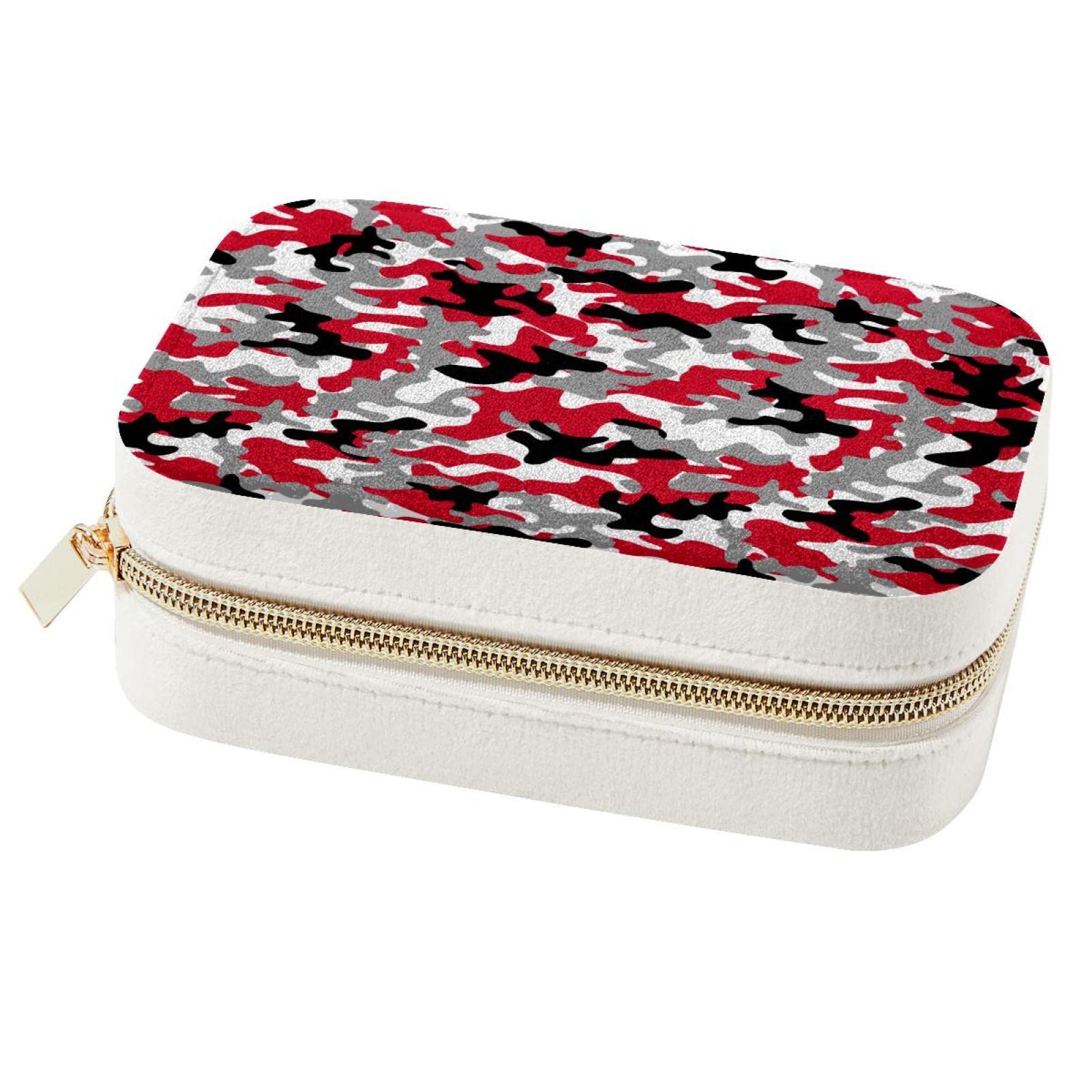 Boîte à bijoux de voyage cadeau demoiselle d'honneur motif camouflage