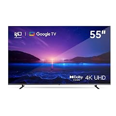 FPD 55-inch Smart TV Google TV 4K UHD with Google Play and Google Cast Built-in HDR 10 Dolby