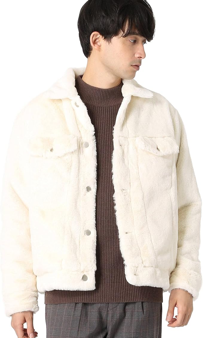 コムサ イズム Comme Ca Ism フェイクファー ブルゾン 47 22bw07 1 コート ジャケット 通販