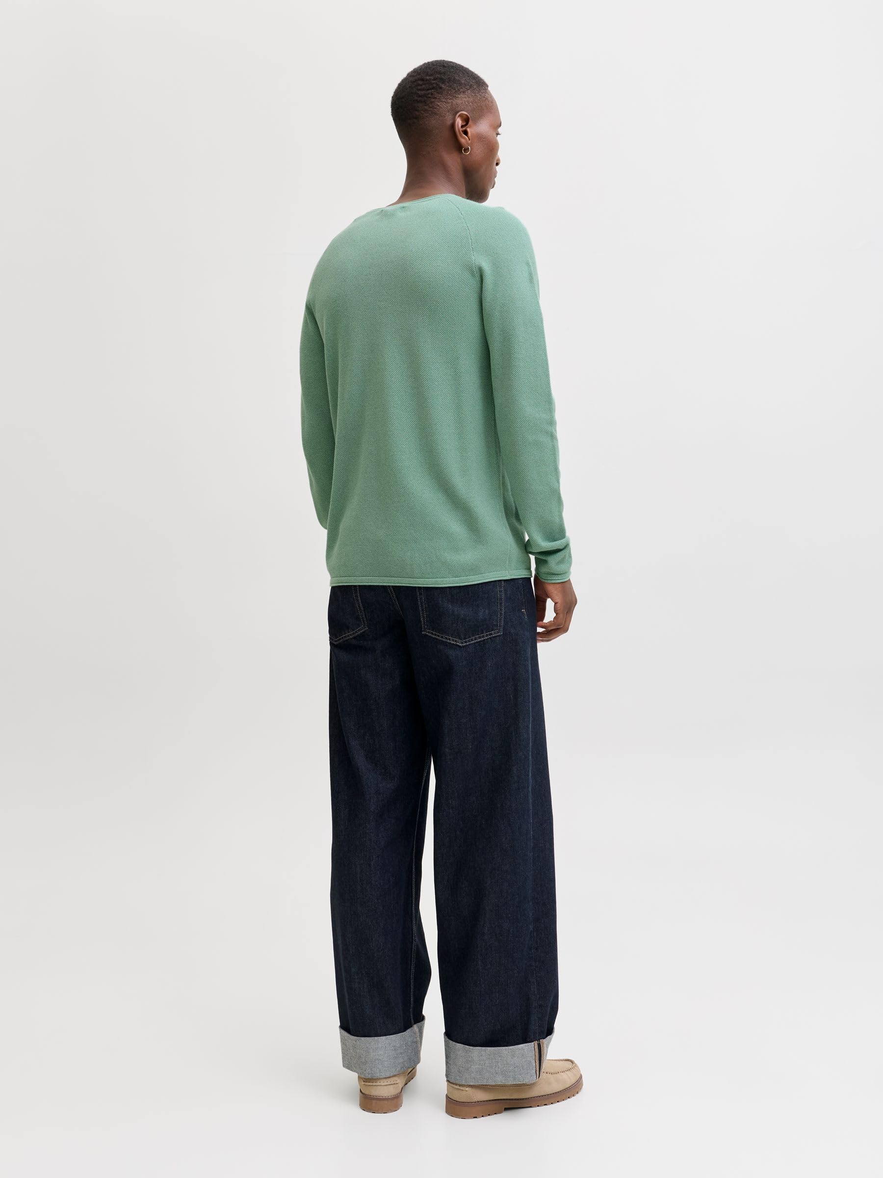 JACK & JONES Knitted Pullover Plain Knitted Pullover