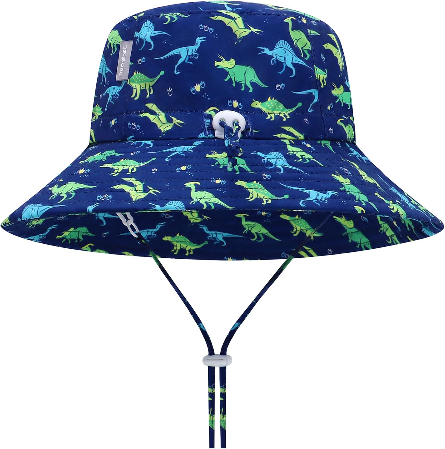 UPF 50+ Baby Sun hat Baby Bucket hat with Strings Summer Sun Protection Infant Sun hat for Kids - Image 2