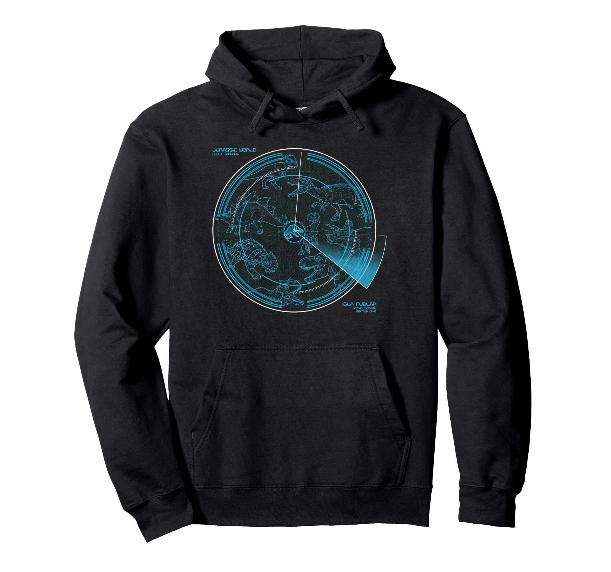 Pull Jurassic World Isla Nublar Dino Tracker idéal pour vos sorties d'exploration