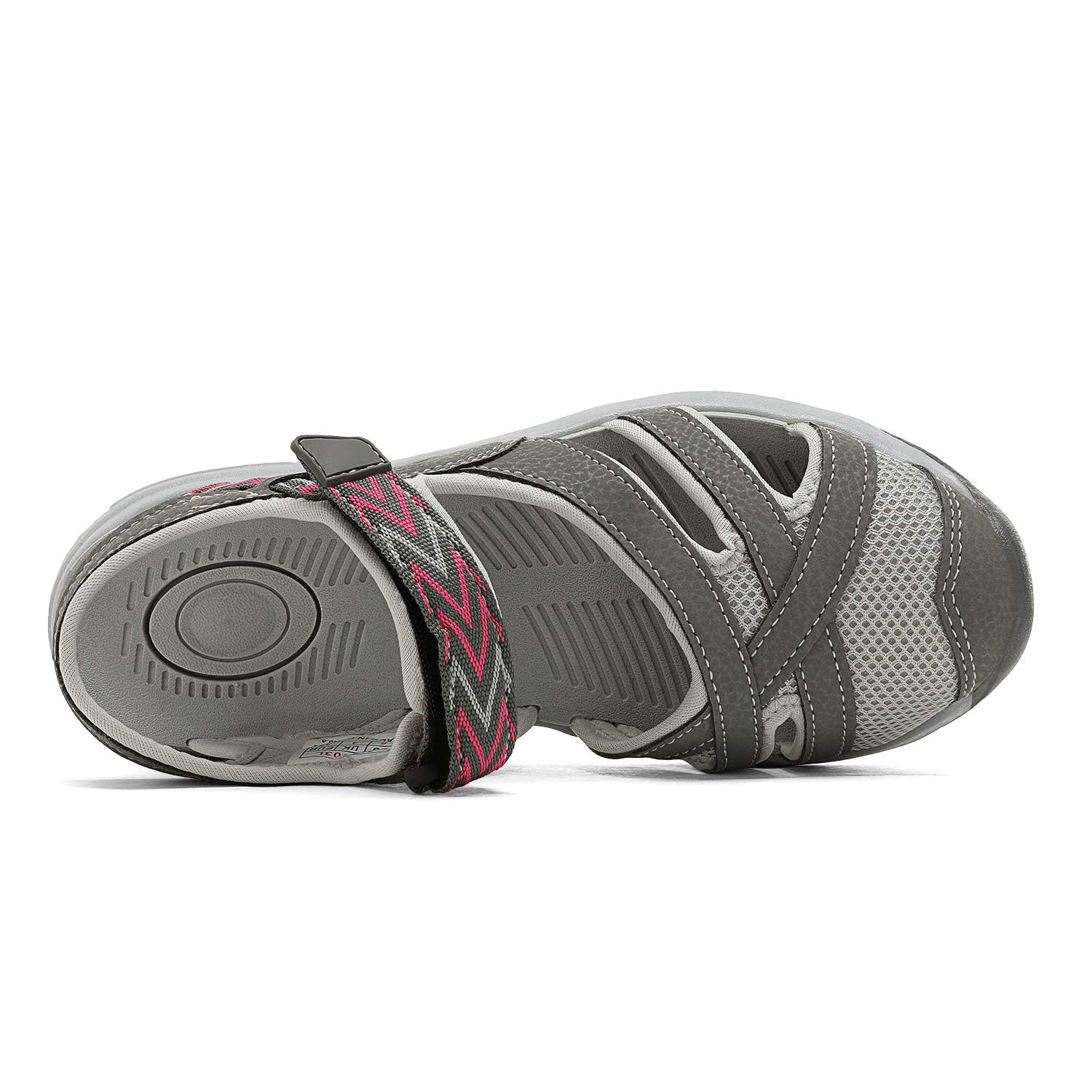 DREAM PAIRS Sandalen Damen Outdoor-Sandalen Trekkingsandalen Wandersandalen mit rutschfester TPR-Sohle und EVA-Zwischensohle