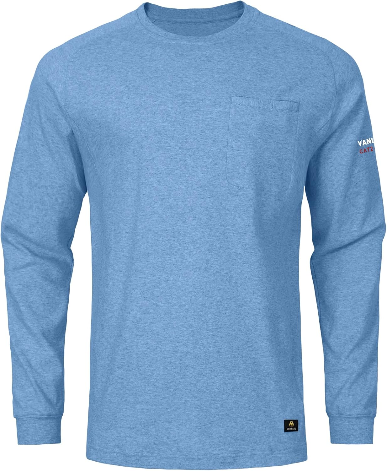 FR Shirts for Summer Crew T-Shirt 5.5OZ Heather Jersey...