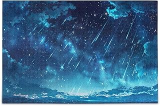 Jigsaw Puzzle 500 Pieces Meteor Shower Night Sky for Game Artwork for Adults Teens Kids 20325378