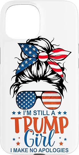 Miniatura 10 de Funda para iPhone 13 Pro Max I'm Still A Trump Girl I Make No Apologies Trump 2024 Women Case