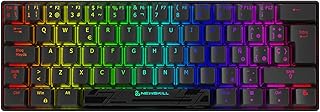 Newskill Teclado Inalámbrico Español Pyros Speed Pro, Retroiluminado RGB, Antighosting, Teclas Macro Programables, Switch Kailh Speed Cooper, Layout Español, Windows/Mac/IOS/Android, Negro