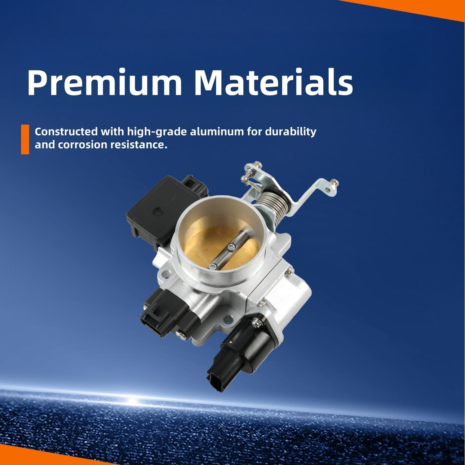 671042 Throttle Body Compatible With Jeep TJ | Cherokee | Grand Cherokee ZJ/WJ | Wrangler TJ L6 4.0L 1998 1999 2000 2001 [Replace# 53032023AC, 56029405, 56027942AC, 53032023AB]