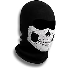 Skull Mask, Ghost Face for Outdoor Sports and Costume Parties, Windproof Ski With Skeleton Design, Black, Suitable For Halloween Role-Playing And Give Interesting Gifts