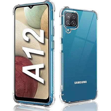 For Samsung A12 Clear Case Galaxy A12 M12 Phone Case Cover Shockproof Soft Tpu Protective Ultra Thin Slim Fit Crystal Clear Anti Yellow Rreinforced Corner For A12 21 Pure Clear 6 5 Inch Amazon Co Uk Electronics Photo