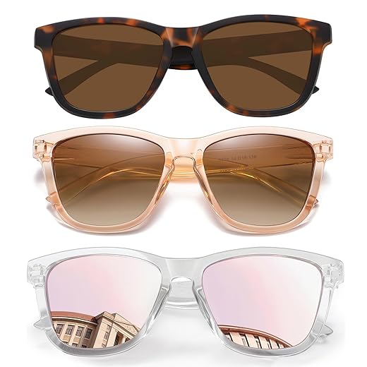 DANAMY Women's Polarized UV400 Sunglasses