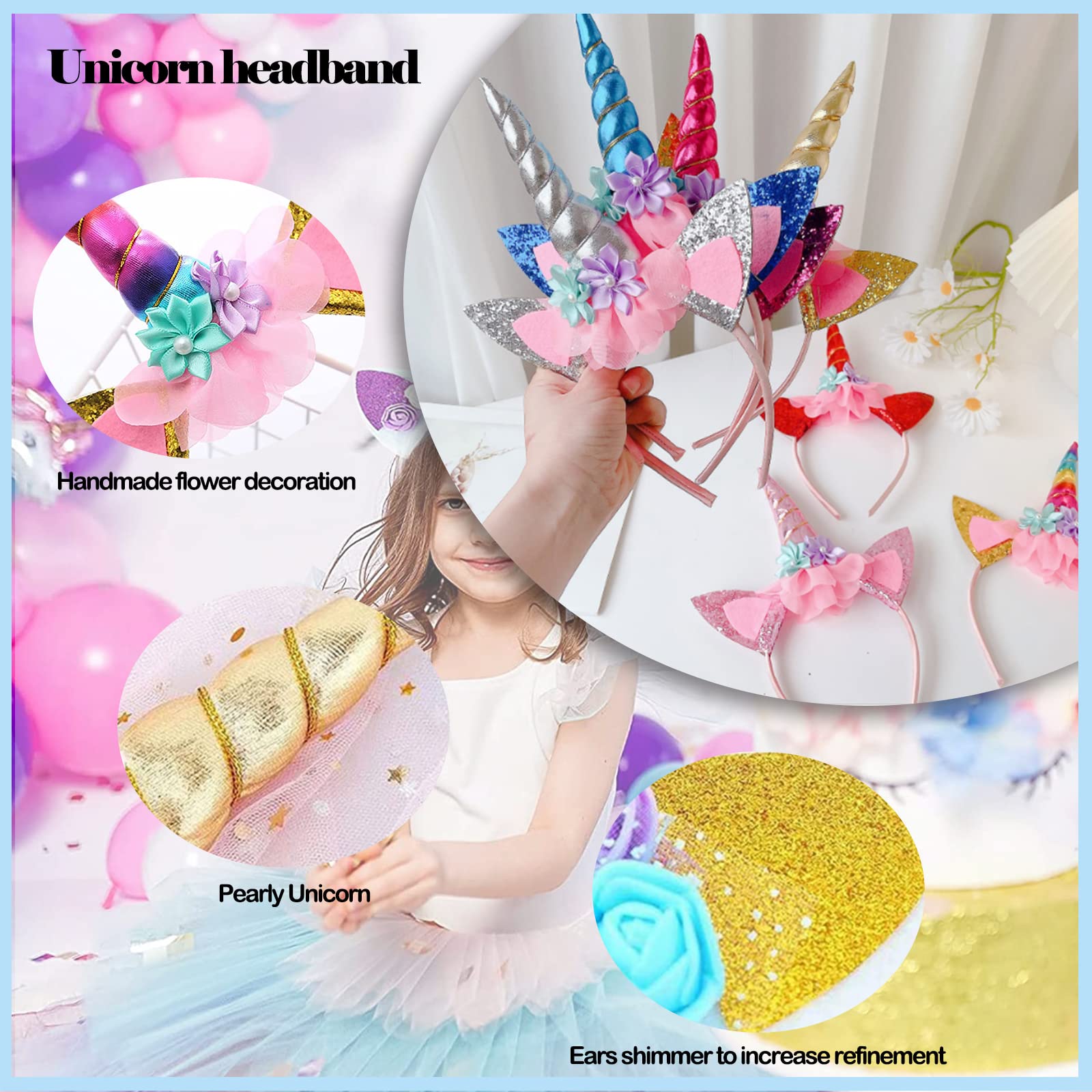 Disfraz De Princesa Unicornio Para Niña Con Capa, Falda Tutú, Diadema Y Antifaz, Talla única De 3 A 12 Años, Para Fiestas Y Carnaval