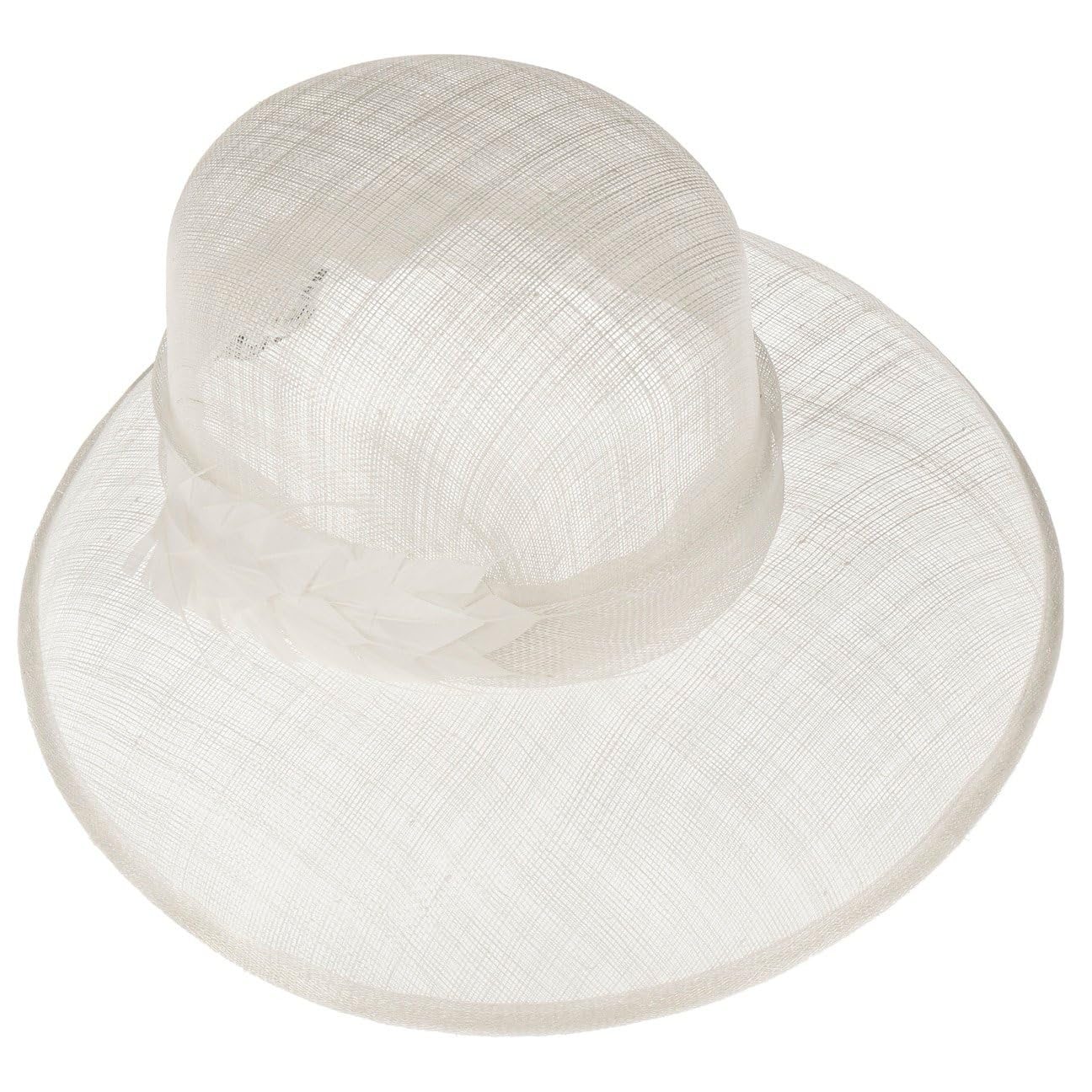 Seeberger Sombrero de Ocasión Especial Leavica Mujer - con Banda Grosgrain Verano Primavera/Verano