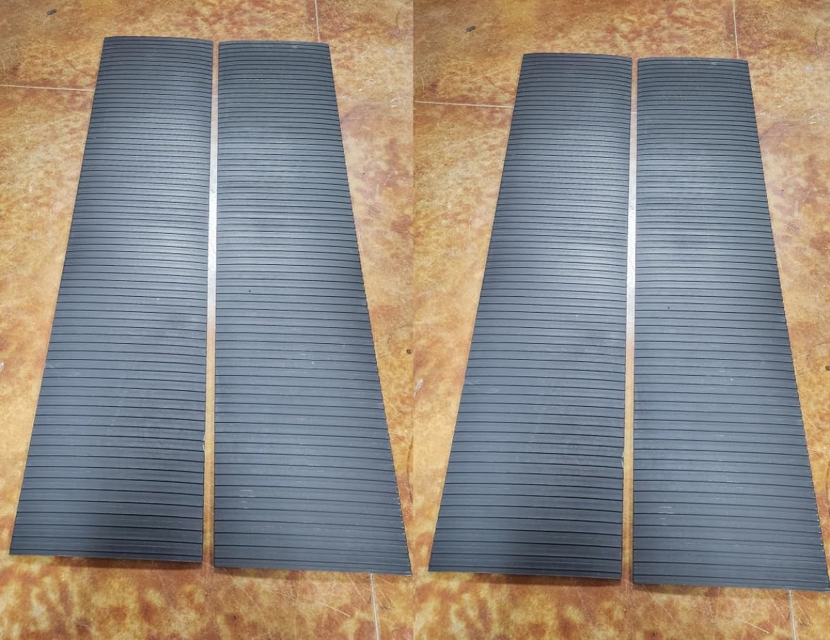 Slide Guides Inc. 6TM Snowmobile Trailer Traction Mat - 6 Foot Length x 16 Inch Width - 4 Pack