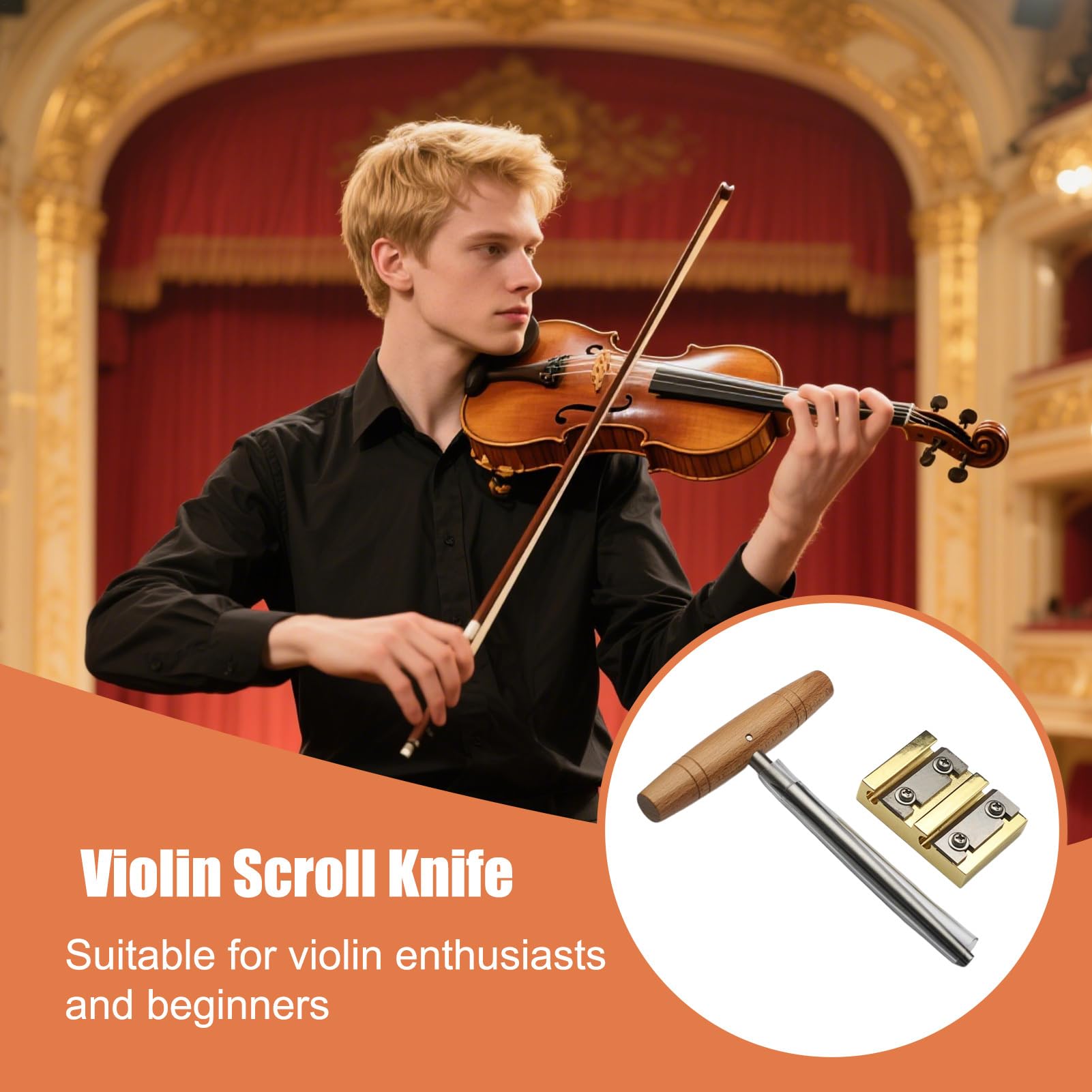 Violin Peg Hole Reamer Wirbelschleifer Set Für Geige Bratschen Kontrabass | 1 26 Musikinstrumente Reparatur Für Geigenbauer