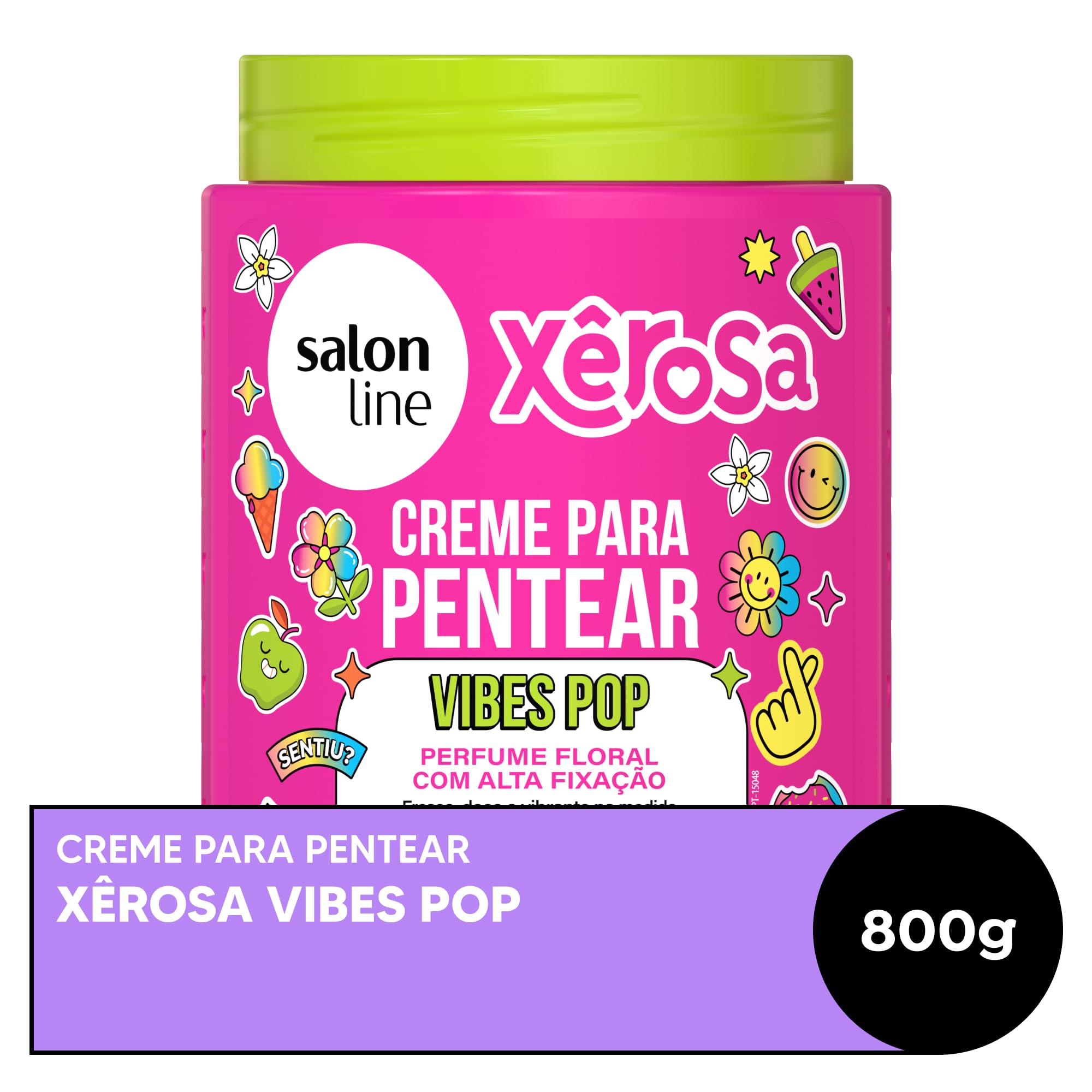 Salon Line Creme para Pentear Xêrosa Vibes Pop 800g : Amazon.com