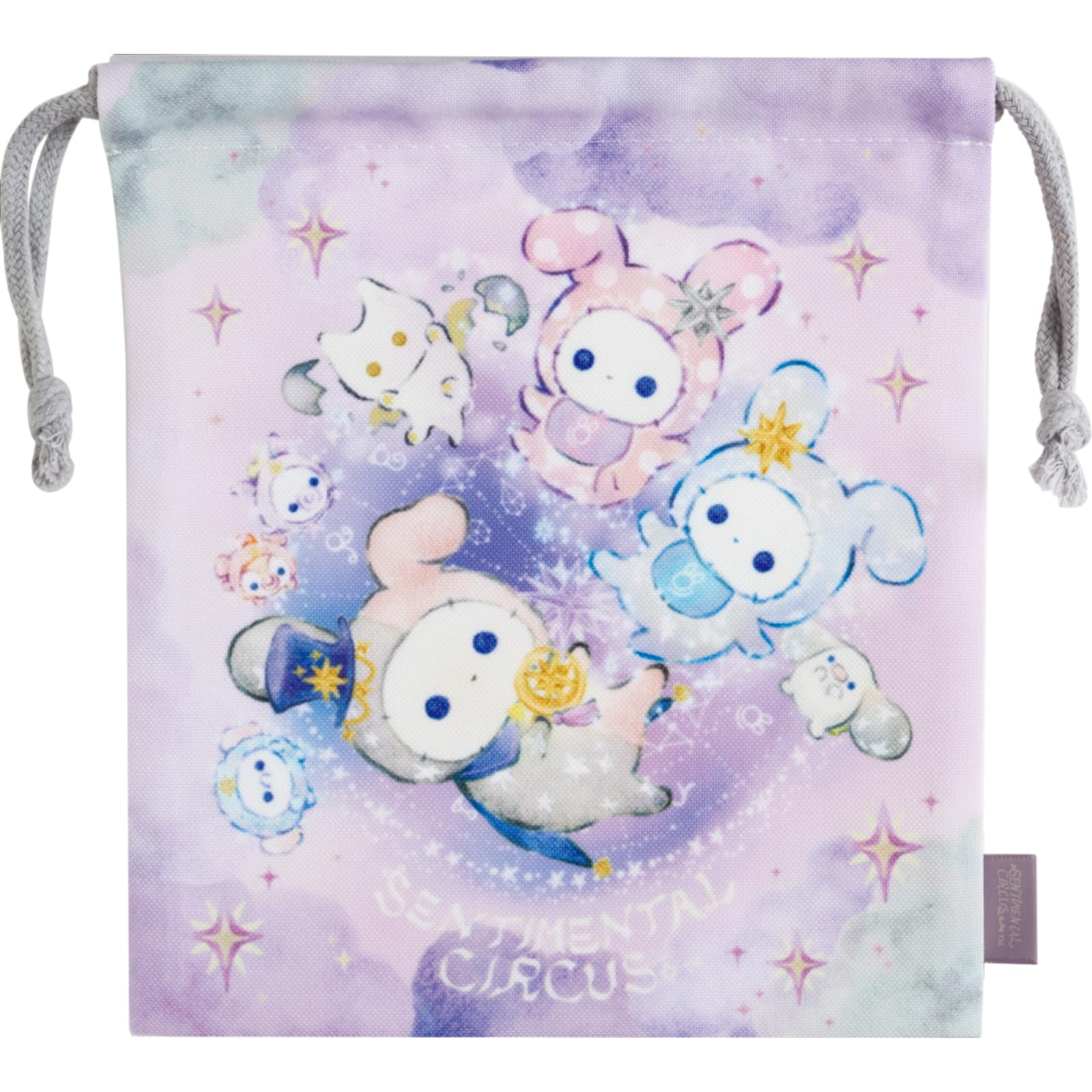 San-X Sentimental Circus Drawstring Pouch Spica Constellation 8.3x7.1in