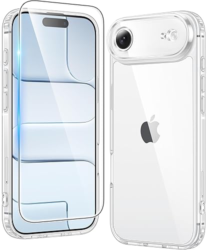 Miniatura 317 de FNTCASE para iPhone Air Case Clear: Fundas magnéticas para teléfono con protector de pantalla a prueba de caídas, compatibles con Magsafe, delgadas