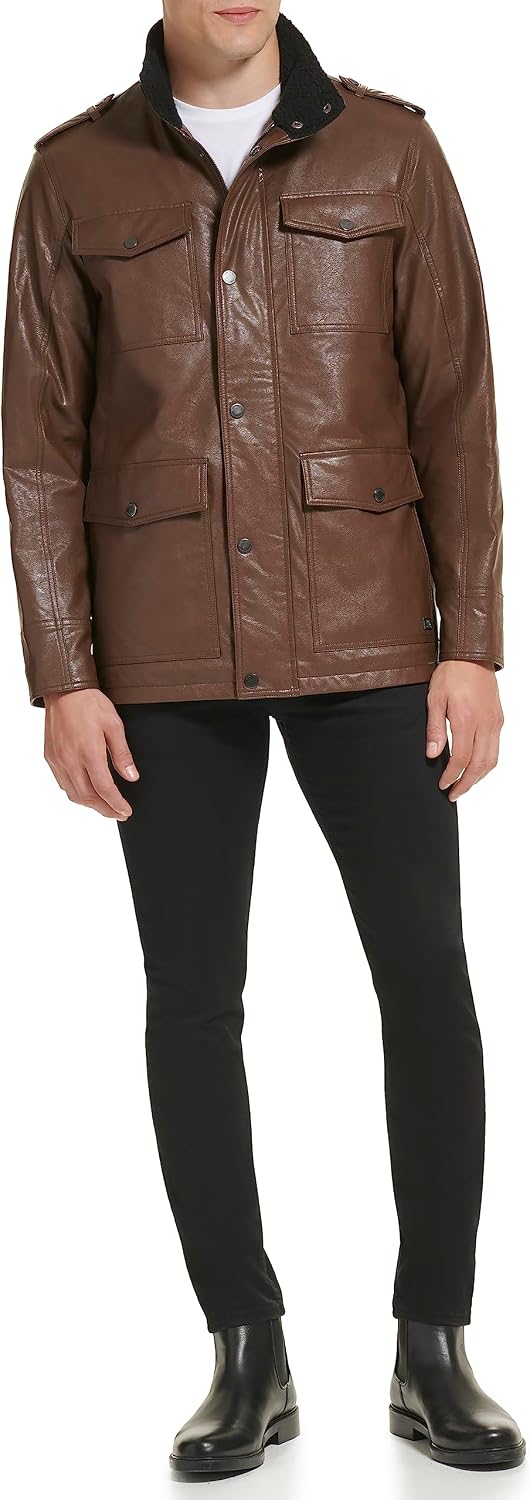Kenneth Cole Men's Kenneth Cole Men's Trucker Jacket
