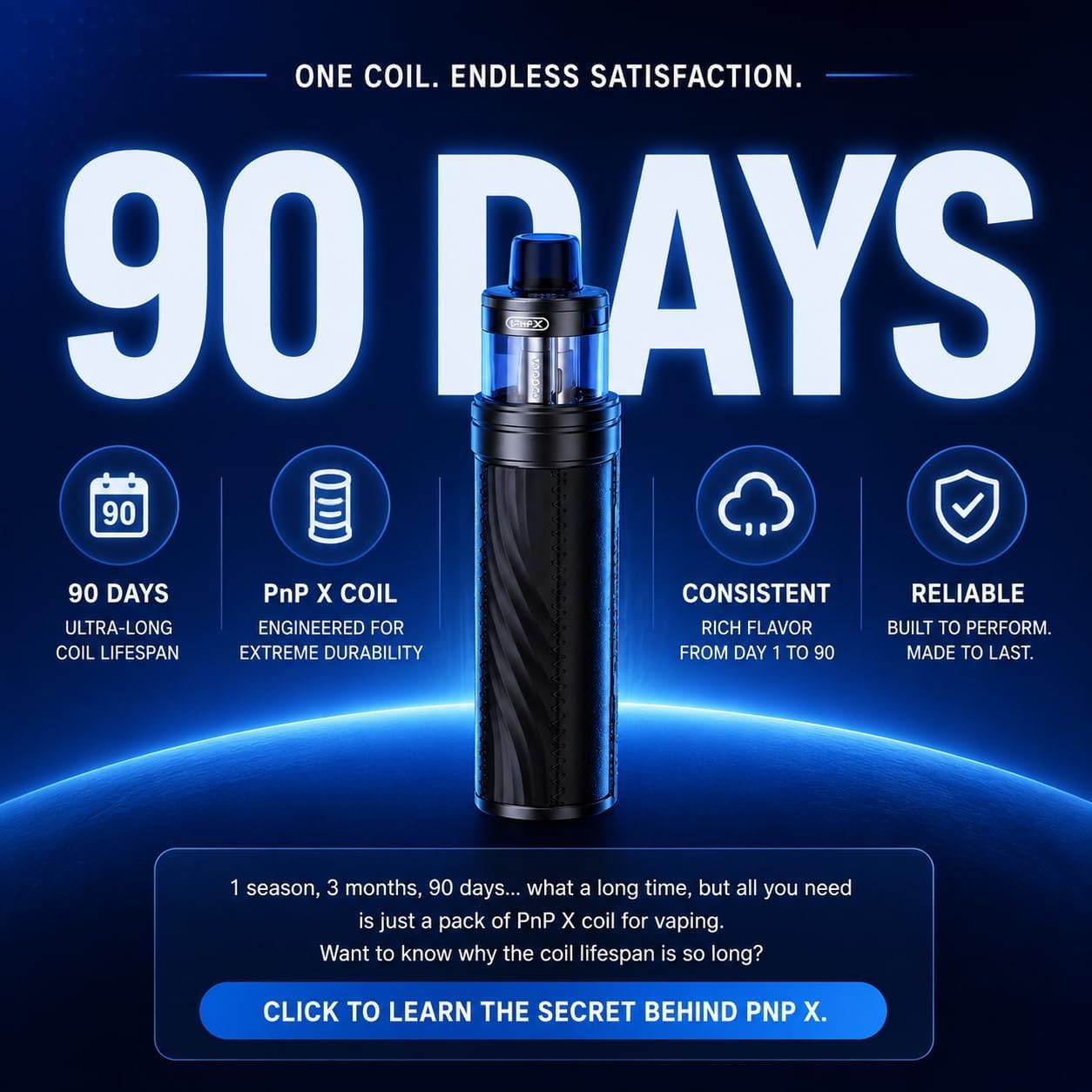 For VOOPOO Drag S2 Kit avec batterie intégrée de 2500 mAh, 5ml No Nicotine