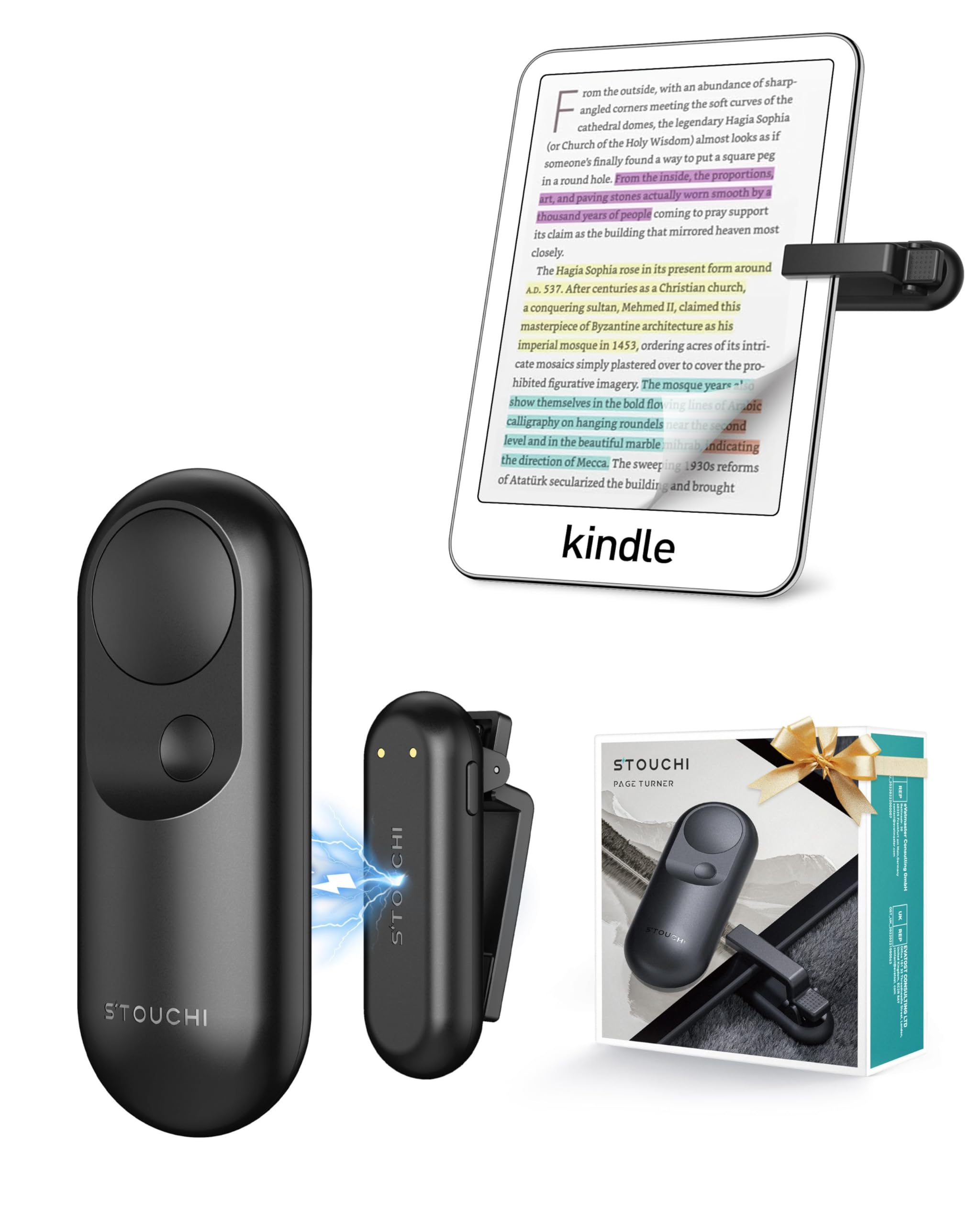 Stouchi Magnetic Page Turner