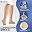 bropite Open Toe Compression Socks for Men & Women - 2 Pairs of 15-20 mmhg Knee High Stockings for Circulation Support