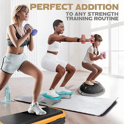 Miniatura 5 de Yes4All Neoprene Coated Dumbbell Hand Weight Sets of 2 - Multiple Weight Options with 15 Colors, Anti-roll, Anti-Slip, Hexagon Shape