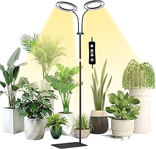 Adjustable Dual-Head Plant Grow Light