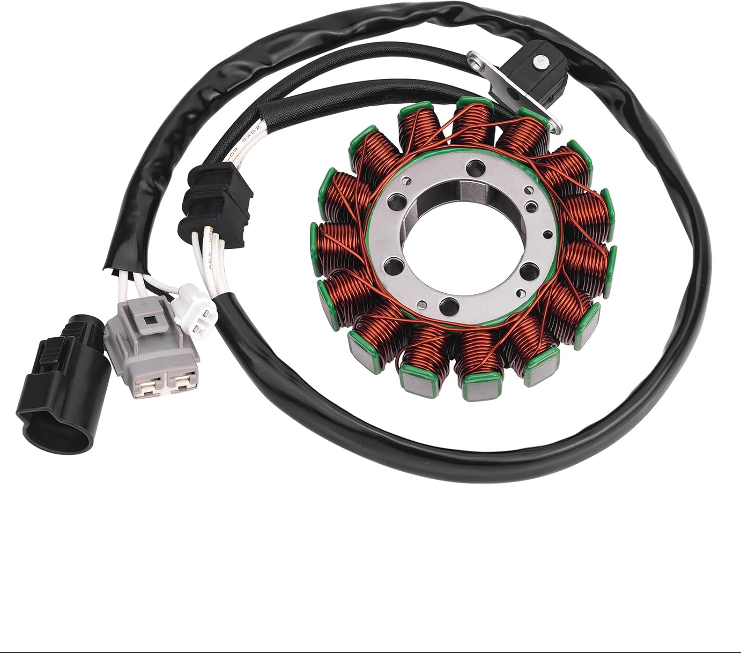 5B4-81410-00-00 Generator Stator Compatible With Yamaha YXR700 Rhino 2008-2009 2011-2013, YXM700 Viking 2014-2018, YXC700 Viking VI 2015-2018, OEM Repl.# 1XD-81410-00-00
