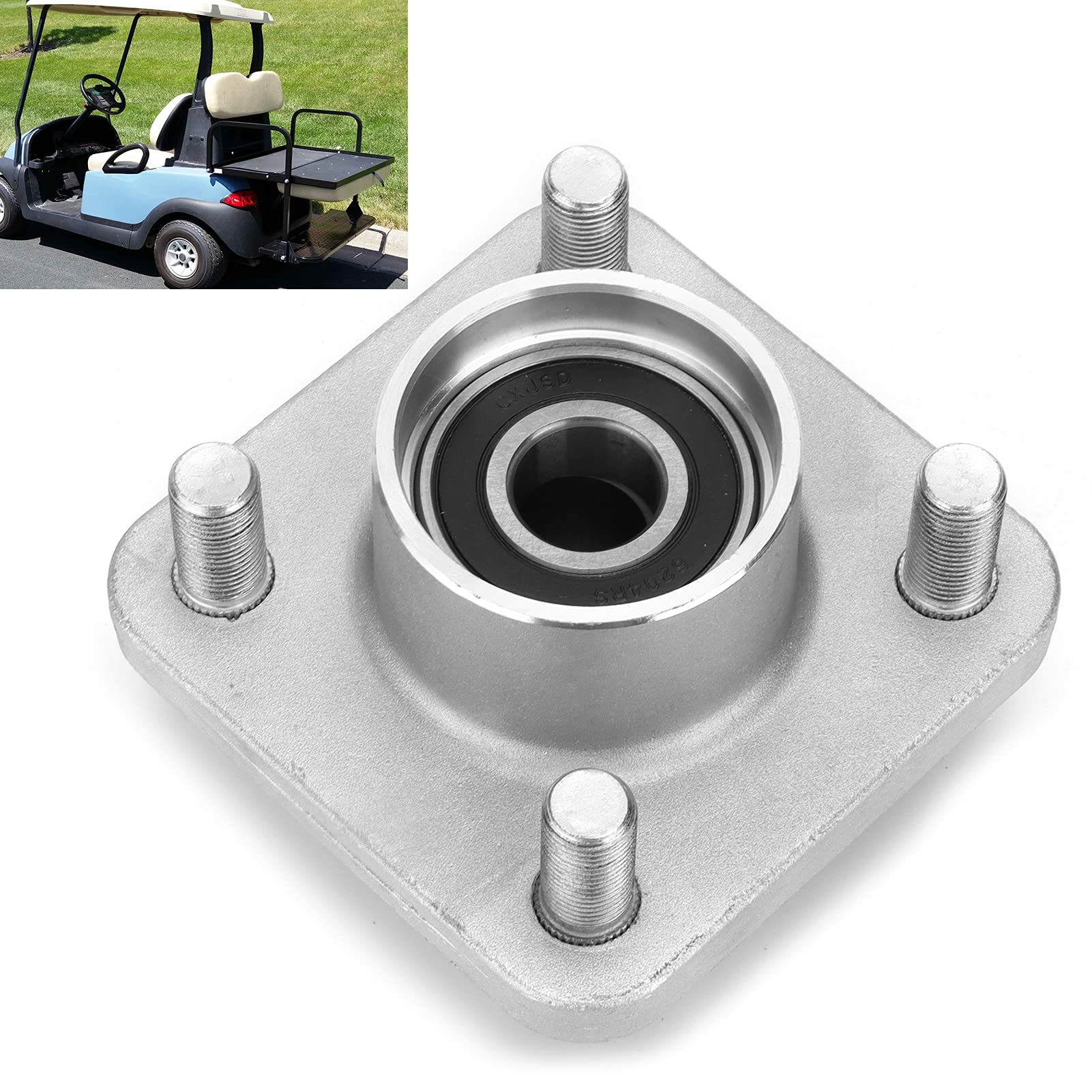 Club Car Parts, Vorderradnabenbaugruppe Lange Haltbarkeit für Club Car DS/Präzedenzgas-Elektromodelle