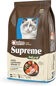 Quatree Supreme Ração para Gatos Castrado Senior +7 10.1kg