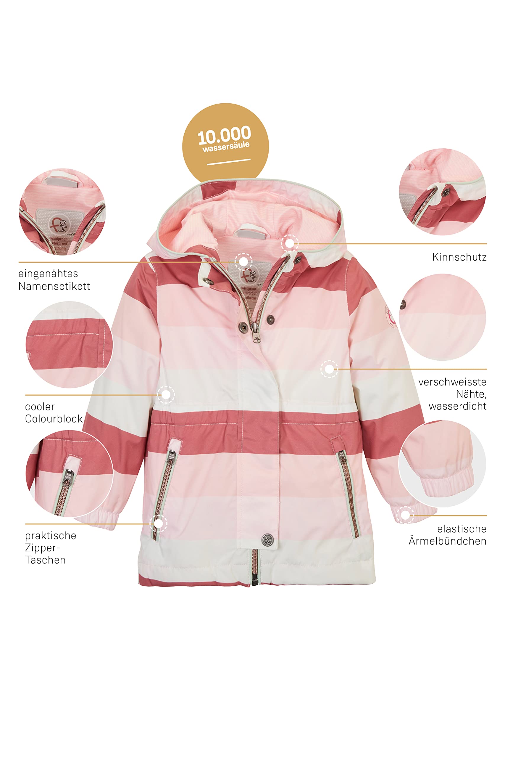 first instinct by killtec Unisex Fis 31 Mns Jckt Funktionsjacke mit Kapuze