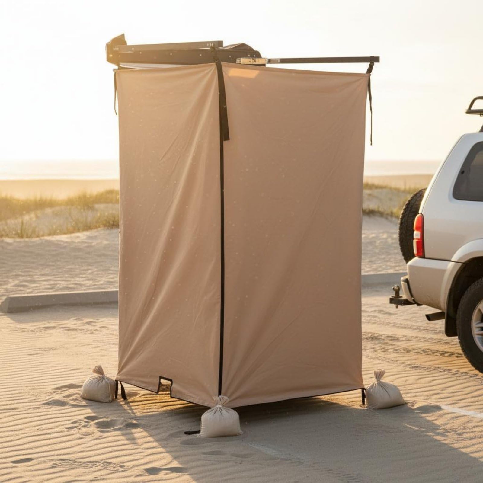 Tenda Doccia da Esterno Richiudibile con Apertura Struttura Leggera da Trasportare Adatta a Campeggio Stabile Cambio Abiti in Spiaggia Viaggi Avventura Picnic