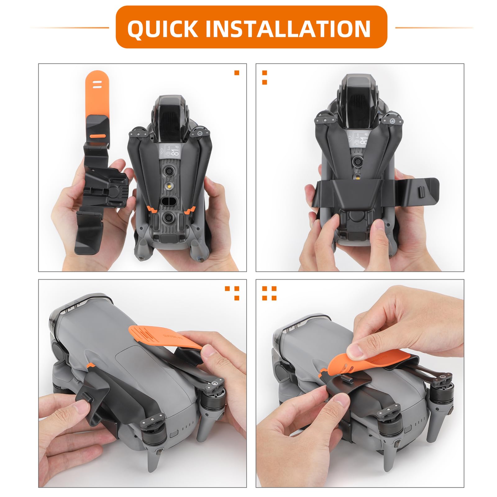 ZJRXM Air 3 Protection d'hélice pour DJI Air 3 Accessoires de fixation d'hélice pour DJI Air 3 Accessoires de drone