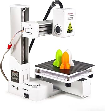 Mini 3D Printer For Beginners, High Accuracy 3D Printer, 10-40mm/s Fast Print Speed, Rapid Heating Technology, 100x100x100mm Build Volume, DIY 3D Printers for Education, Hobbyists