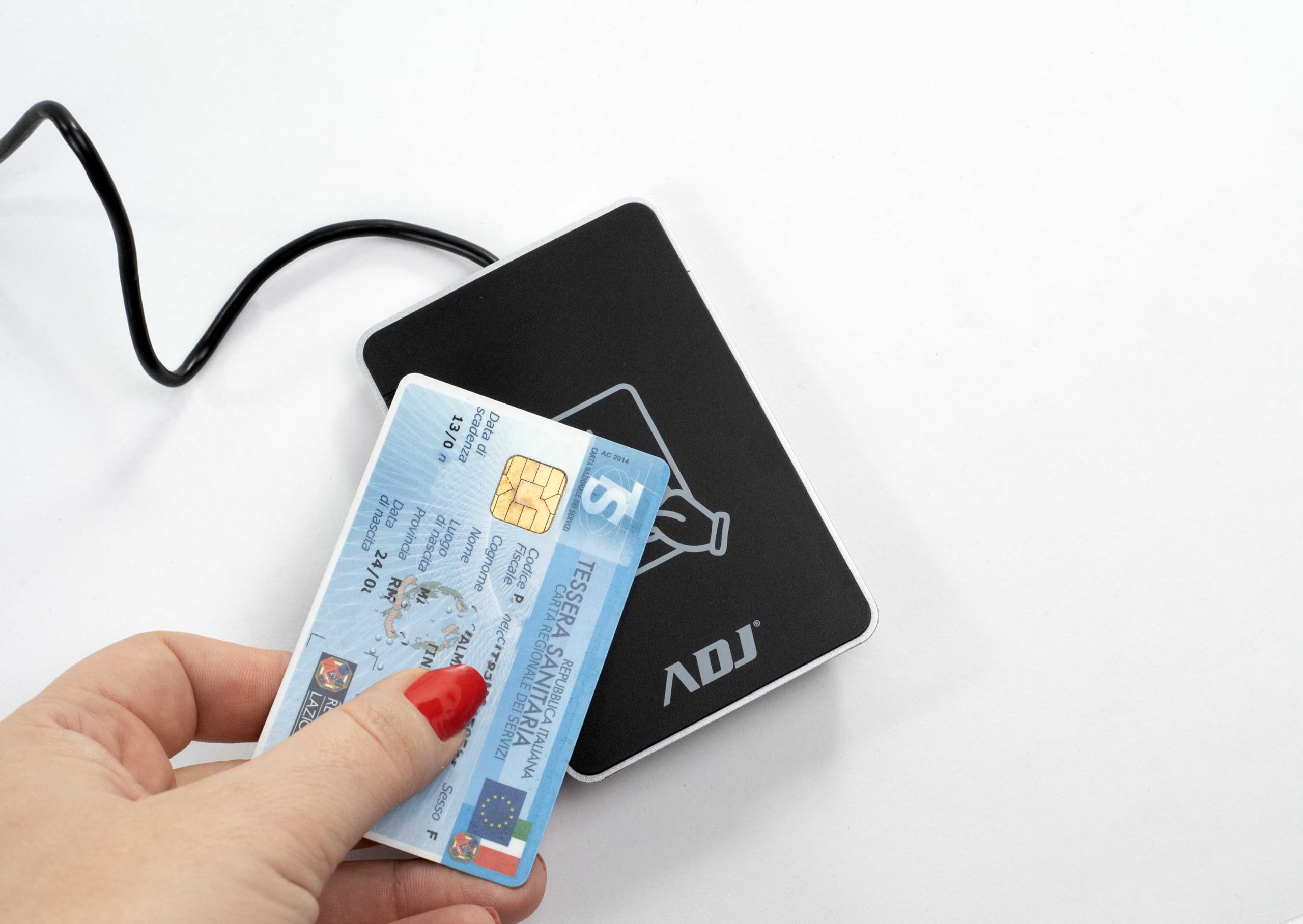 LETTORE SMART CARD RFID ADJ PER CARTE NFC CI ELETTRONICA