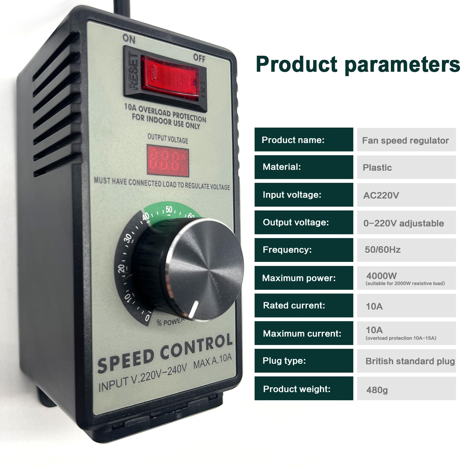 Regolatore Di Velocità Del Motore A Corrente Alternata, Regolatore Di