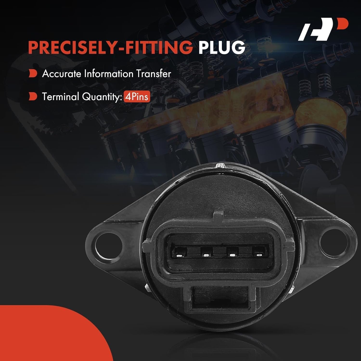 A-Premium Fuel Injection Idle Air Control Valve Compatible with Jeep & Dodge Vehicles - Cherokee 98-01, Grand Cherokee 98-04, TJ 98-04, Wrangler 98-04, Dakota 99-02, Replace# 4874373AB, 53030821