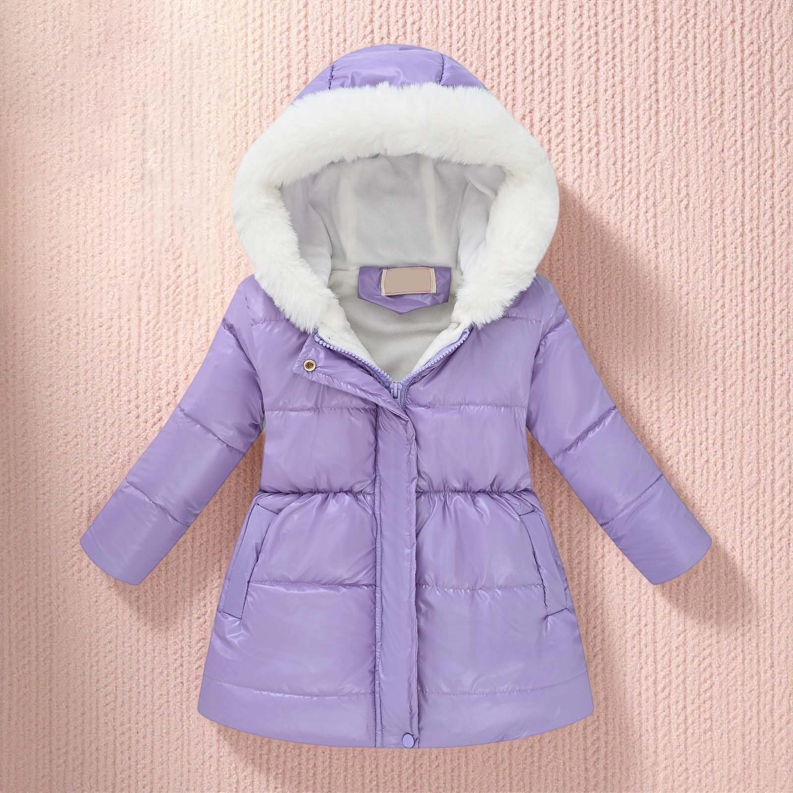 Genérico Chaqueta Invierno NiñA 10 AñOs,Chaqueta De Invierno CáLida con PlumóN Largo para NiñAs con Aislamiento para Actividades Al Aire Libre En Climas FríOs
