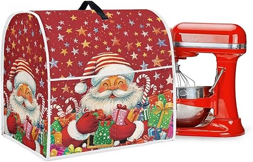 Vista 30 de Funda para batidora de Navidad para Kitchen Aid de 4.5 a 5 cuartos de galón, cubiertas antipolvo para electrodomésticos pequeños de hombre de Un