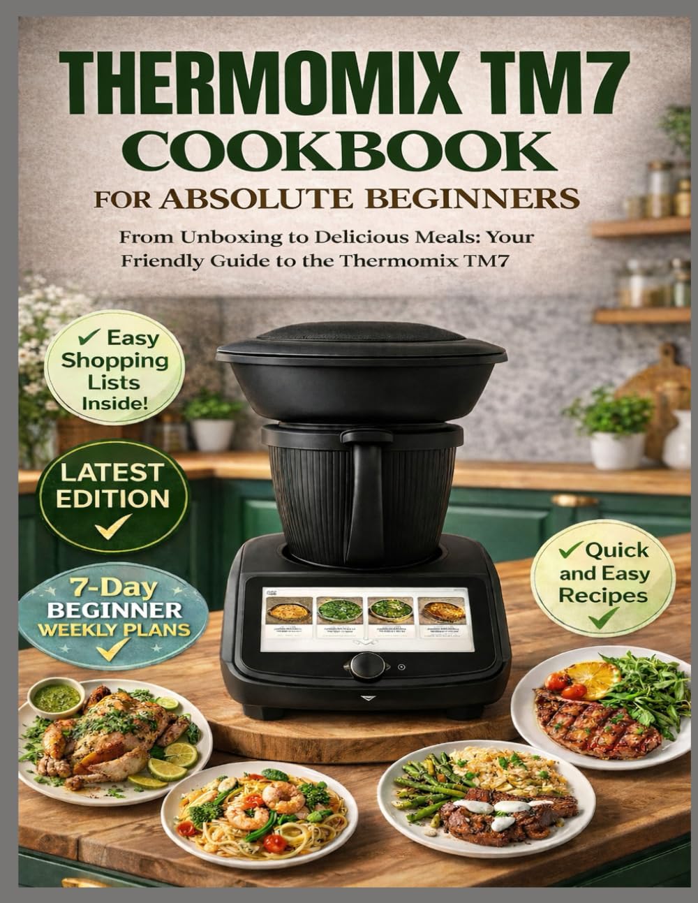 THERMOMIX TM7 COOKBOOK FOR ABSOLUTE BEGINNERS: From Unboxing to Delicious Meals: Your Friendly Guide to the Thermomix TM7