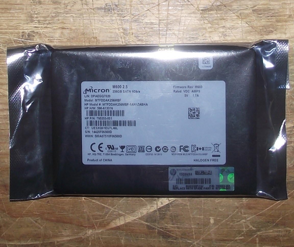 Ser M600 256GB SATA 3 6GB/s 2.5" 7mm SSD Solid State Drive MTFDDAK256MBF