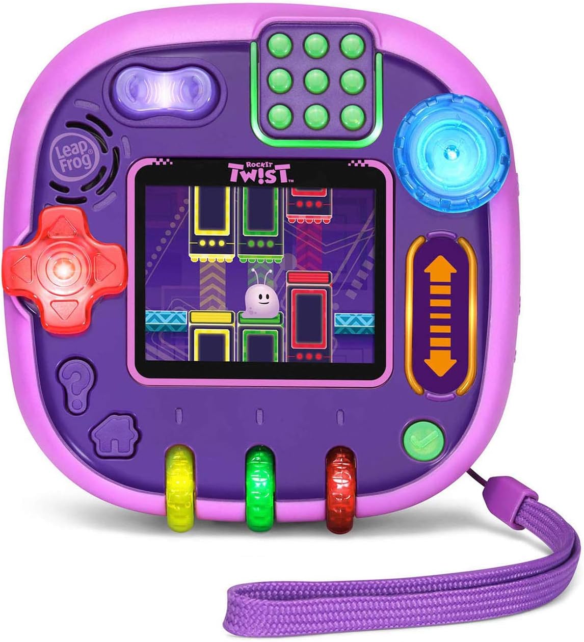 LeapFrog Rockit Twist Handheld Learning Game System, Purple