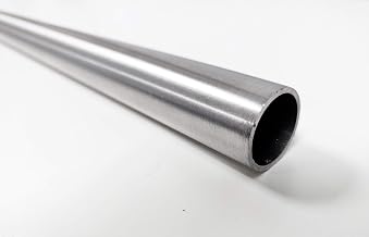 STAINLESS STEEL Round Steel Tube/Pipe- GRADE 304 Silver - Various Size - 1M LONG !! by TMW Profiles (10 mm)