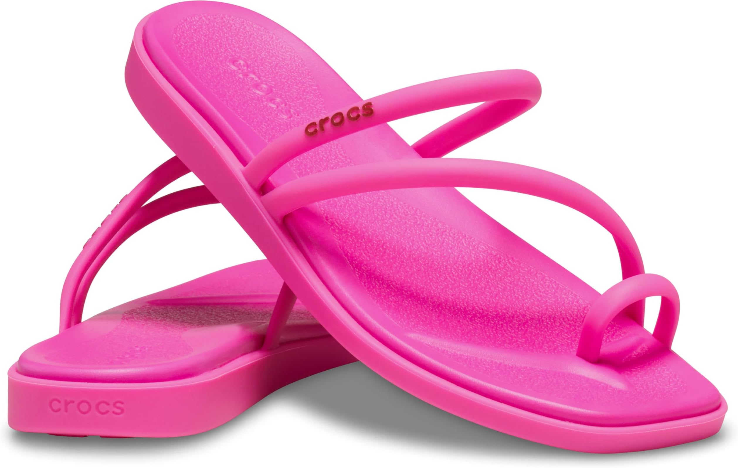 Crocs Women's Miami Toe Loop Sandal Flat