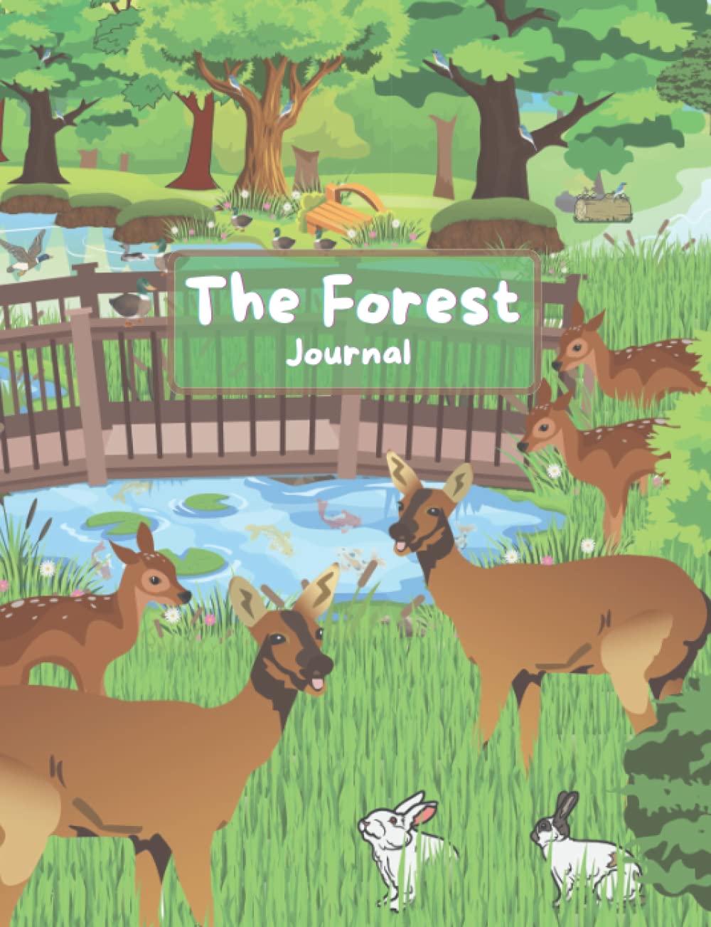 The Forest Journal For Kids: Write your thoughts, emotions or anything else and develop your creative writing skills.