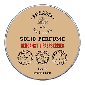 Solid Perfume Bergamot and Raspberries